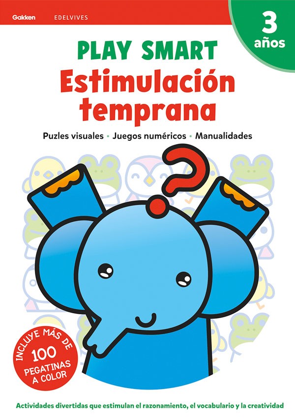 PLAY SMART 3 AÑOS- ESTIMULACIÓN TEMPRANA